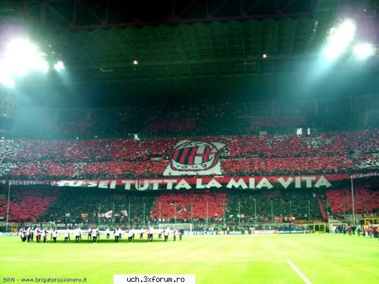 foto ultra' 2005 2006 milan lyon