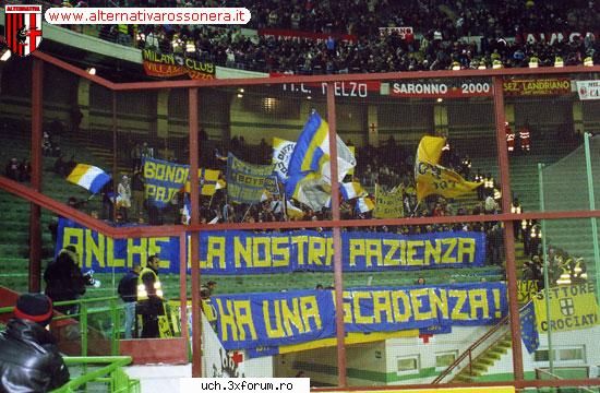 foto ultra' 2005 2006 milan parma